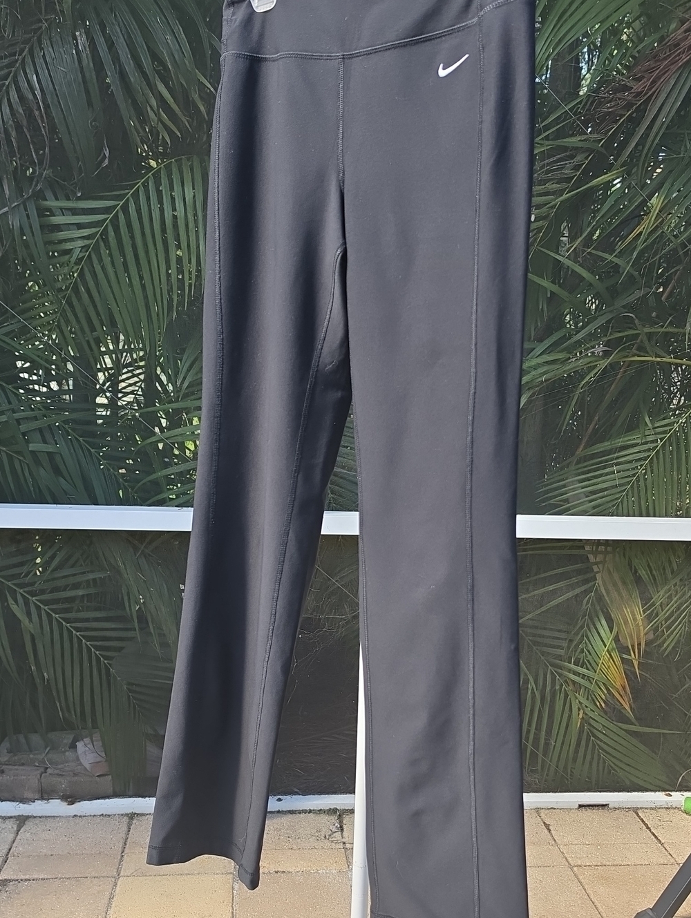 NIKE Dri-FIT Black Boot-Cut/Flared Yoga Training Pants
